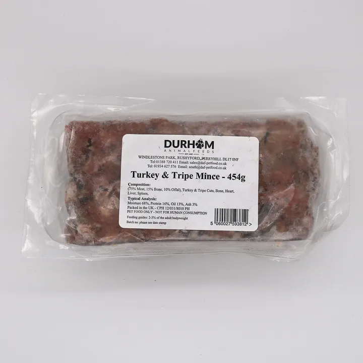 Turkey and Tripe Mince