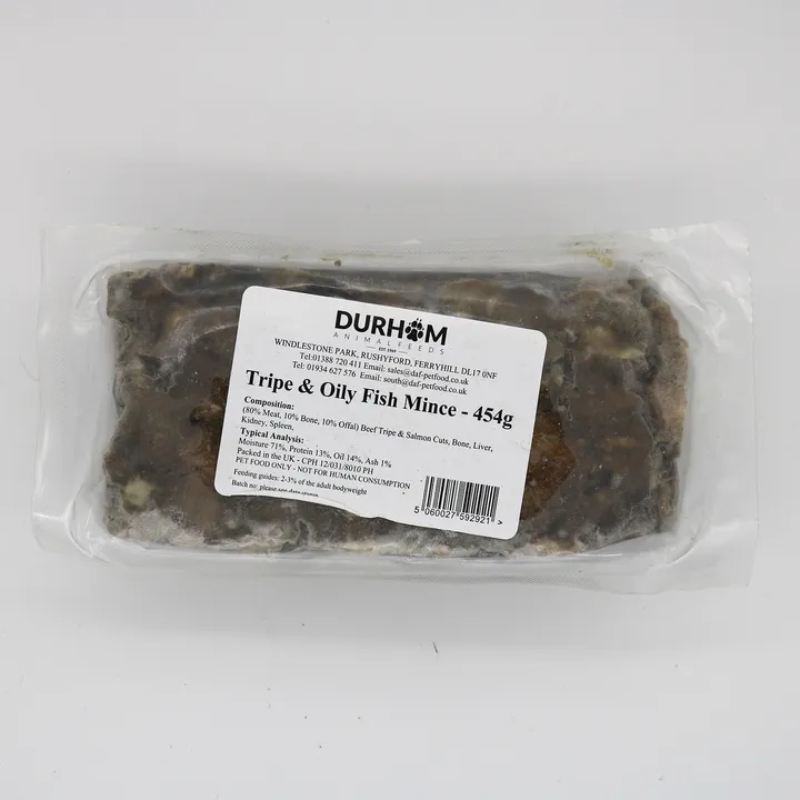 Tripe and Oily Fish Mince