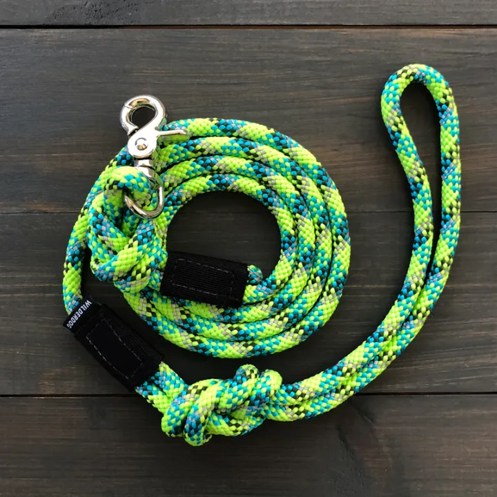 Lime Reflective Quick Clip Lead