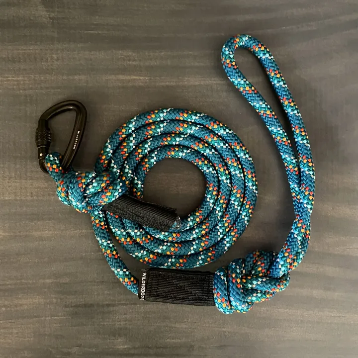 Pacific Blue Reflective Small Carabiner Lead