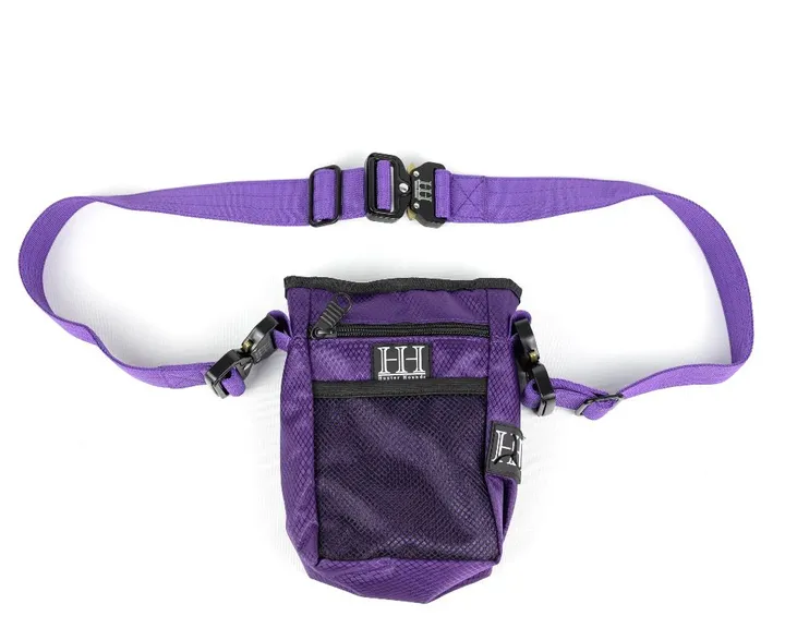 Dog Walking Bag - Purple