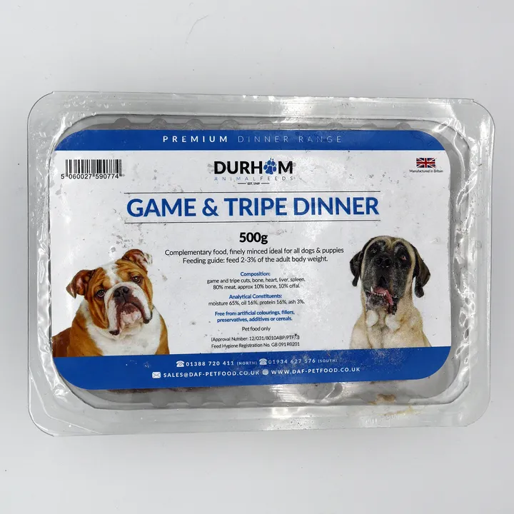 Game and Tripe Dinner