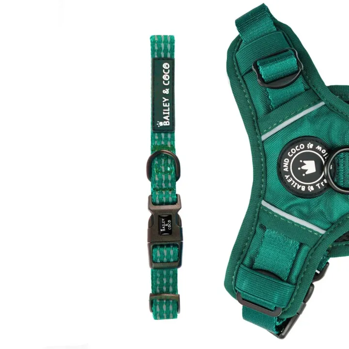 Bailey & Coco T&G Collar - Emerald