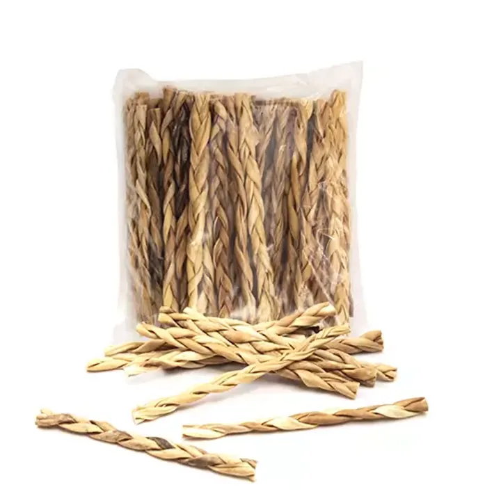 Braided Goat Skin Natural Treat