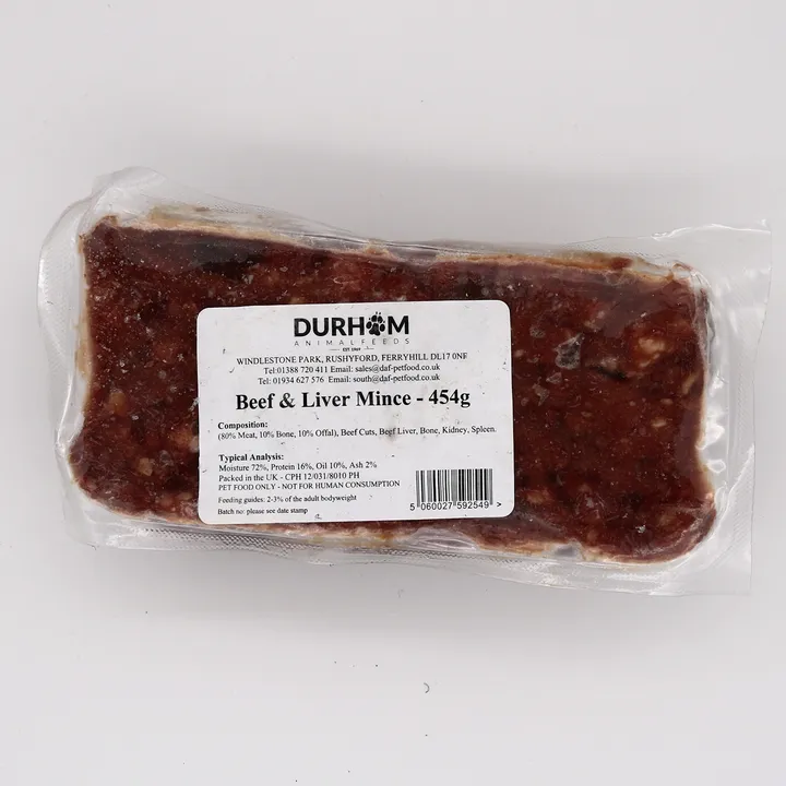 Beef and Liver Mince